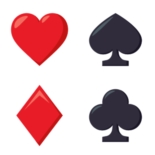 ♥♠♦♣ Emoji Domain EmojiOne rendering